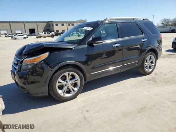 2015 Ford Explorer Limited with VIN 1FM5K7F82FGA41392, listed as a Copart auction lot 47370875 with 155,590 mi miles and Salvage Title. Bid and sale history available at carsss.com. Image 1.