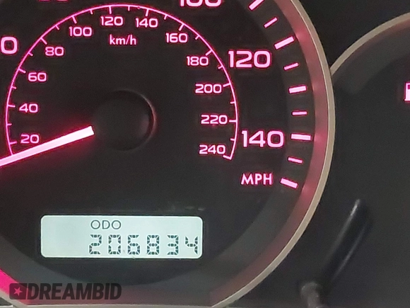 2008 Subaru Impreza Wagon (Natl) Outback Sport with VIN JF1GH63698H817433, listed as a IAAI auction lot 41453193 with 206,834 mi miles. Bid and sale history available at carsss.com. Image 14.