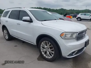 2016 Dodge Durango SXT with VIN 1C4RDHAG9GC424274, listed as a IAAI auction lot 42271778 with 196,817 mi miles and . Bid and sale history available at DreamBid. Image 1.