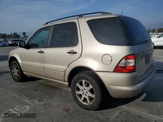 2001 Mercedes-Benz M-Class with VIN 4JGAB72E51A238787, listed as a Copart auction lot 75323734 with 275,411 mi miles and Clean Title. Bid and sale history available at carsss.com. Image 2.