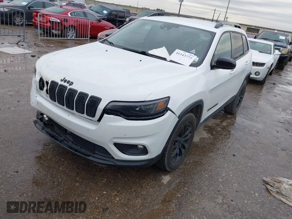 2023 Jeep Cherokee Altitude Lux with VIN 1C4PJMMB1PD110251, listed as a IAAI auction lot 41343772 with 33,182 mi miles. Bid and sale history available at carsss.com. Image 16.