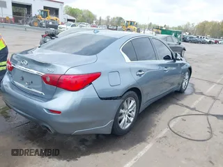 2014 Infiniti Q50 Sport with VIN JN1BV7AR4EM693478, listed as a IAAI auction lot 41882549 with 190,011 mi miles and . Bid and sale history available at carsss.com. Image 4.