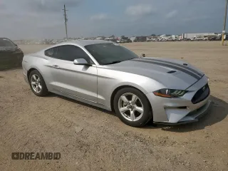 2019 Ford Mustang EcoBoost with VIN 1FA6P8TH8K5180488, listed as a Copart auction lot 57517845 with 105,776 mi miles and Salvage title. Bid and sale history available at DreamBid. Image 4.