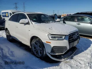 2017 Audi Q3 Prestige with VIN WA1GCCFS3HR015108, listed as a Copart auction lot 44623585 with 65,720 mi miles and Salvage Title. Bid and sale history available at carsss.com. Image 4.