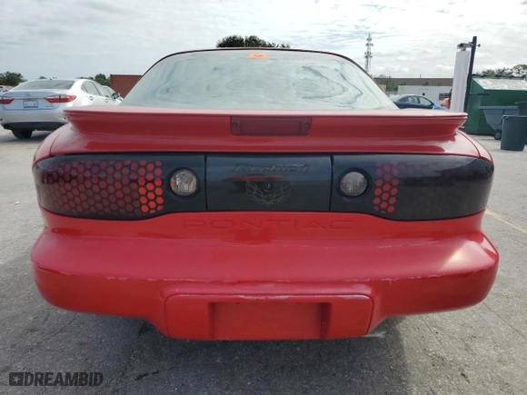 2001 Pontiac Firebird with VIN 2G2FS22K812122608, listed as a Copart auction lot 75337064 with 121,417 mi miles and Salvage Title. Bid and sale history available at carsss.com. Image 6.