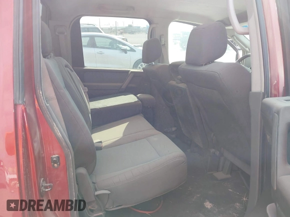 2005 Nissan Titan SE with VIN 1N6AA07A95N514937, listed as a IAAI auction lot 42045809 with 165,556 mi miles. Bid and sale history available at carsss.com. Image 8.