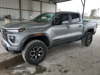 2024 GMC Canyon 4WD AT4X with VIN 1GTP6EEK1R1158021, listed as a Copart auction lot 43359665 with 14,120 mi miles and Salvage Title. Bid and sale history available at carsss.com. Image 1.