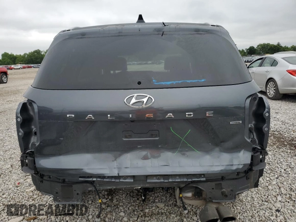 2022 Hyundai Palisade Calligraphy z VIN KM8R7DHE4NU353914, wystawiony jako Copart lot #58190955 z przebiegiem 57 583 mil mil oraz Szkoda całkowita • Salvage title. Historia ofert i sprzedaży dostępna na DreamBid. Obrazek 6.