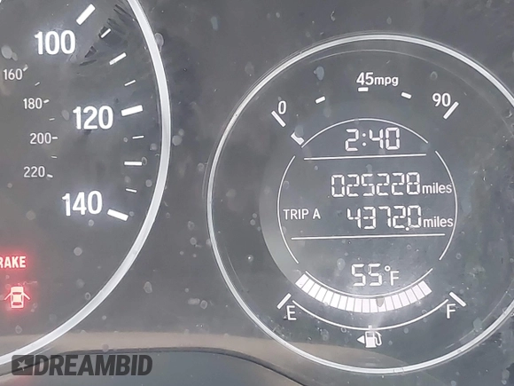 2016 Honda HR-V EX with VIN 3CZRU6H50GM769386, listed as a IAAI auction lot 42049121 with 25,228 mi miles. Bid and sale history available at carsss.com. Image 15.