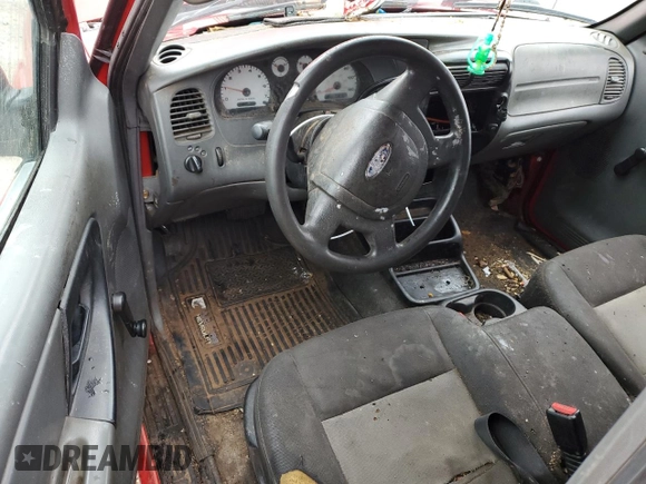 2005 Ford Ranger XL z VIN 1FTYR14U15PA49931, wystawiony jako Copart lot #55667595 z przebiegiem Nie podano mil oraz Szkoda całkowita • Salvage title. Historia ofert i sprzedaży dostępna na DreamBid. Obrazek 8.