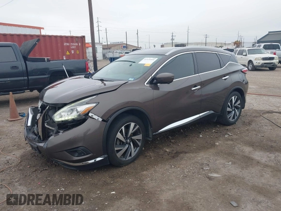 2018 Nissan Murano Platinum with VIN 5N1AZ2MG3JN187408, listed as a IAAI auction lot 41536060 with 76,476 mi miles. Bid and sale history available at carsss.com. Image 17.