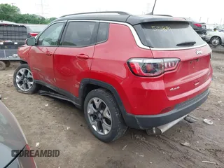 2021 Jeep Compass Limited with VIN 3C4NJDCB4MT515891, listed as a IAAI auction lot 42430460 with 46,119 mi miles and . Bid and sale history available at DreamBid. Image 3.