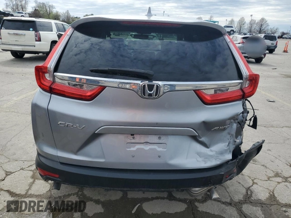 2019 Honda CR-V EX-L with VIN 5J6RW2H89KL034686, listed as a Copart auction lot 50867115 with 100,830 mi miles and Salvage Title. Bid and sale history available at carsss.com. Image 6.