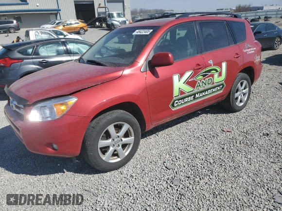 2007 Toyota RAV4 Limited with VIN JTMBK31VX75033406, listed as a Copart auction lot 48422405 with 315,600 mi miles and Salvage Title. Bid and sale history available at carsss.com. Image 1.