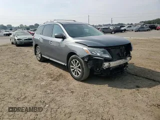2016 Nissan Pathfinder S with VIN 5N1AR2MM4GC608904, listed as a Copart auction lot 71066324 with 90,727 mi miles and Salvage Title. Bid and sale history available at carsss.com. Image 12.