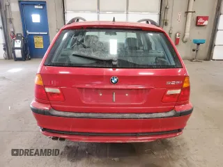 2003 BMW 3 Series 325i with VIN WBAEN33423PC12689, listed as a Copart auction lot 46623275 with 214,976 mi miles and Clean Title. Bid and sale history available at carsss.com. Image 6.
