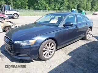 2013 Audi A6 Premium Plus with VIN WAUGFAFCXDN153897, listed as a IAAI auction lot 42622017 with 101,400 mi miles and . Bid and sale history available at DreamBid. Image 2.