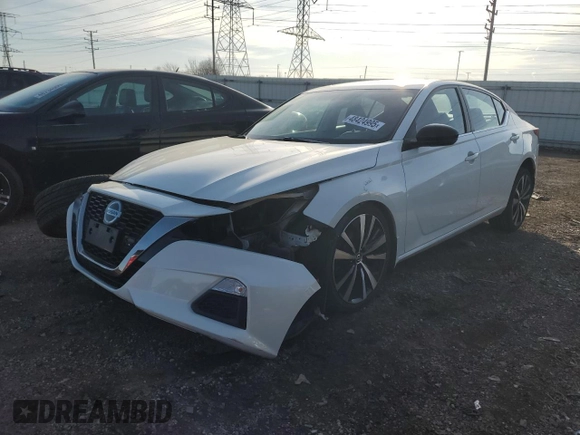 2019 Nissan Altima 2.5 SR with VIN 1N4BL4CV8KN320094, listed as a Copart auction lot 48424995 with 57,642 mi miles and Salvage Title. Bid and sale history available at carsss.com. Image 1.