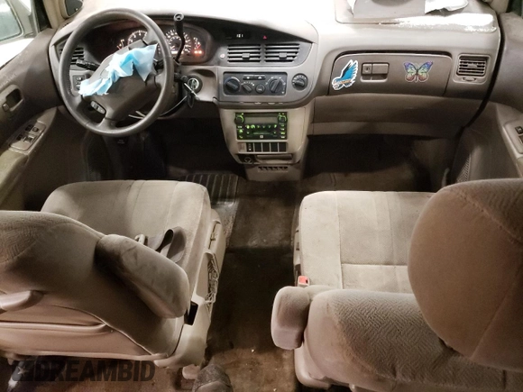 2003 Toyota Sienna LE with VIN 4T3ZF13C63U554693, listed as a Copart auction lot 47836475 with 288,512 mi miles and Salvage Title. Bid and sale history available at carsss.com. Image 8.