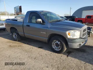 2008 Dodge 1500 ST with VIN 1D7HA16K48J208358, listed as a Copart auction lot 52051155 with 112,143 mi miles and Clean Title. Bid and sale history available at DreamBid. Image 4.