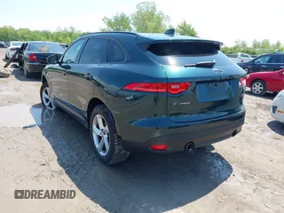 2017 Jaguar F-Pace 35t Premium with VIN SADCJ2BV1HA091739, listed as a IAAI auction lot 42275098 with 108,888 mi miles and . Bid and sale history available at DreamBid. Image 3.