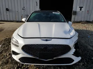 2024 Genesis G70 2.5T with VIN KMTG34SC9RU138339, listed as a Copart auction lot 78874674 with 7,581 mi miles and Salvage Title. Bid and sale history available at DreamBid. Image 5.