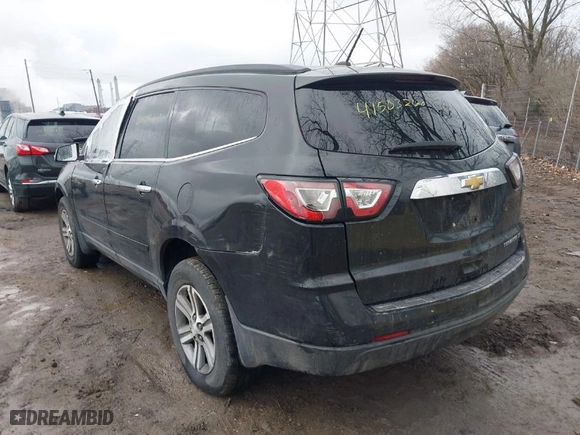 2015 Chevrolet Traverse LT with VIN 1GNKRGKD1FJ146232, listed as a IAAI auction lot 41503260 with 172,842 mi miles. Bid and sale history available at carsss.com. Image 3.