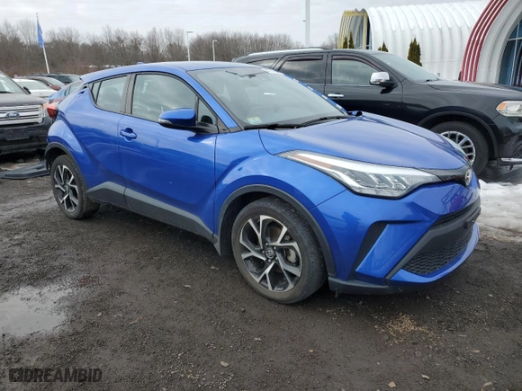 2021 Toyota C-HR LE with VIN NMTKHMBX3MR120833, listed as a Copart auction lot 44778365 with 38,448 mi miles and Salvage Title. Bid and sale history available at carsss.com. Image 4.