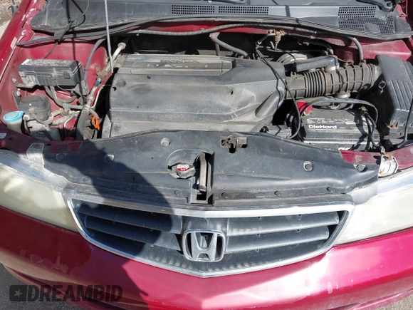 2003 Honda Odyssey EX-L with VIN 5FNRL18923B130410, listed as a IAAI auction lot 41814211 with 209,335 mi miles and . Bid and sale history available at DreamBid. Image 10.
