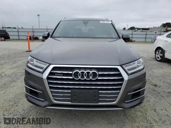 2019 Audi Q7 Premium with VIN WA1AAAF74KD008880, listed as a Copart auction lot 54277445 with 23,476 mi miles and Salvage title. Bid and sale history available at DreamBid. Image 5.