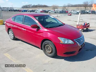2013 Nissan Sentra S with VIN 3N1AB7AP7DL706915, listed as a IAAI auction lot 41883121 with 151,706 mi miles and . Bid and sale history available at DreamBid. Image 1.