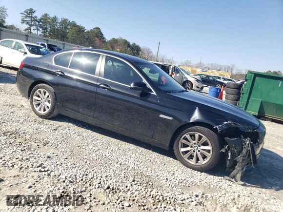 2016 BMW 5 Series 528i with VIN WBA5A5C57GG347122, listed as a Copart auction lot 47565815 with 82,857 mi miles and Salvage Title. Bid and sale history available at carsss.com. Image 4.