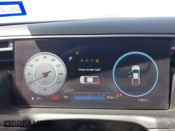 2023 Hyundai Santa Cruz SEL Premium z VIN 5NTJDDAF2PH075610, wystawiony jako IAAI lot #41855459 z przebiegiem 17 872 mil mil oraz . Historia ofert i sprzedaży dostępna na DreamBid. Obrazek 7.