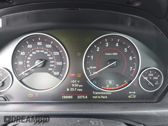 2014 BMW 4 Series 428i xDrive with VIN WBA3V9C56EPR69436, listed as a IAAI auction lot 41951778 with 169,085 mi miles and . Bid and sale history available at carsss.com. Image 7.