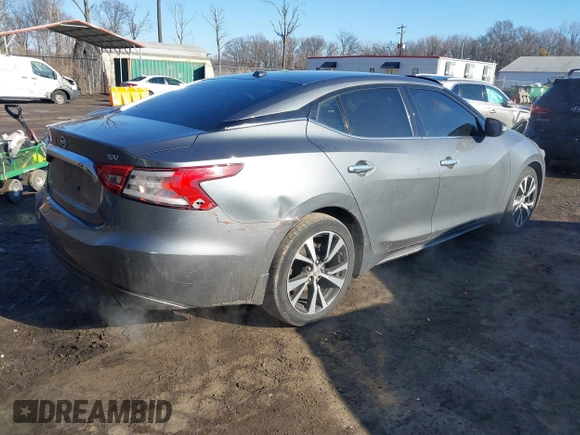2018 Nissan Maxima SV with VIN 1N4AA6AP9JC402007, listed as a IAAI auction lot 41586817 with 145,870 mi miles. Bid and sale history available at carsss.com. Image 4.
