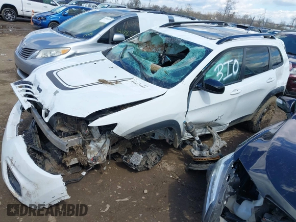 2022 Jeep Cherokee X with VIN 1C4PJMCX1ND552845, listed as a IAAI auction lot 41877665 with Not provided miles and . Bid and sale history available at DreamBid. Image 17.
