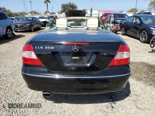 2008 Mercedes-Benz CLK 350 with VIN WDBTK56F18T089313, listed as a Copart auction lot 49496485 with 101,711 mi miles and Salvage title. Bid and sale history available at DreamBid. Image 6.