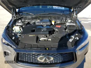 2022 Infiniti QX50 LUXE with VIN 3PCAJ5BA4NF107923, listed as a Copart auction lot 87130194 with 37,237 mi miles and Salvage Title. Bid and sale history available at carsss.com. Image 12.