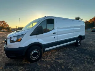 2021 Ford Transit Cargo with VIN 1FTYE1Y89MKA07866, listed as a Copart auction lot 77548374 with 149,836 mi miles and Clean Title. Bid and sale history available at carsss.com. Image 1.