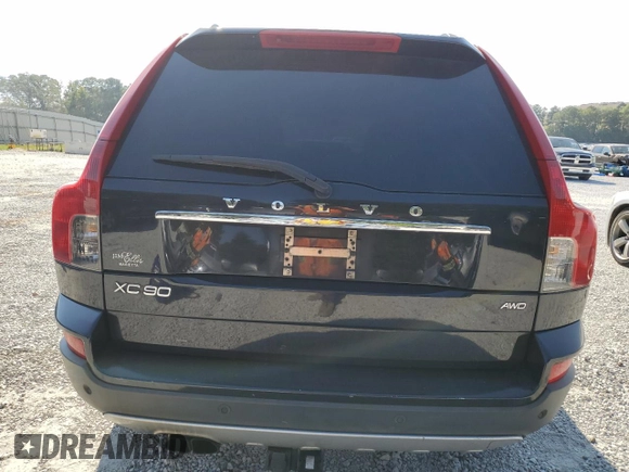 2012 Volvo XC90 R-Design with VIN YV4952CT7C1615490, listed as a Copart auction lot 74793824 with 293,407 mi miles and Salvage Title. Bid and sale history available at carsss.com. Image 6.