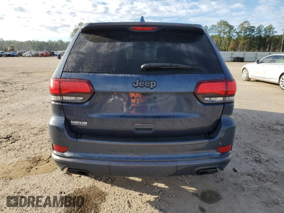 2020 Jeep Grand Cherokee Overland with VIN 1C4RJFCG8LC414033, listed as a Copart auction lot 87403024 with 55,111 mi miles and Salvage Title. Bid and sale history available at carsss.com. Image 6.