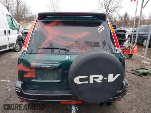 2000 Honda CR-V LX with VIN JHLRD1743YS009854, listed as a IAAI auction lot 41488972 with 139,652 mi miles. Bid and sale history available at carsss.com. Image 16.