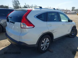 2014 Honda CR-V EX-L with VIN 5J6RM3H75EL038743, listed as a IAAI auction lot 41827047 with 92,513 mi miles and . Bid and sale history available at carsss.com. Image 4.