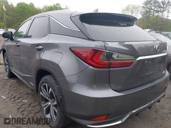 2021 Lexus RX 450h with VIN 2T2HGMDA7MC058171, listed as a IAAI auction lot 42172195 with 42,255 mi miles and . Bid and sale history available at DreamBid. Image 3.