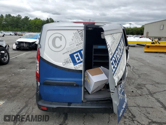 2019 Ford Transit Connect XLT with VIN NM0LS7F22K1408504, listed as a Copart auction lot 56724995 with Not provided miles and Salvage title. Bid and sale history available at DreamBid. Image 6.