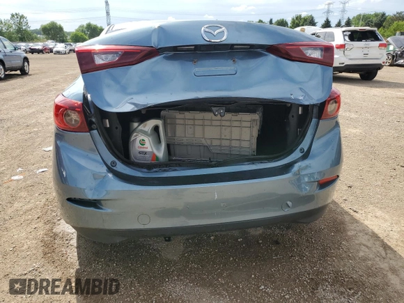 2014 Mazda 3 i Sport with VIN 3MZBM1U7XEM113322, listed as a Copart auction lot 62090905 with 131,743 mi miles and Salvage title. Bid and sale history available at DreamBid. Image 6.