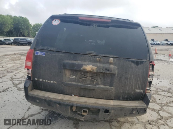 2011 Chevrolet Suburban LT with VIN 1GNSKJE38BR240348, listed as a Copart auction lot 54163335 with 263,030 mi miles and Salvage Title. Bid and sale history available at carsss.com. Image 6.
