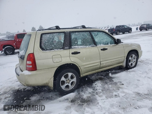 2003 Subaru Forester XS with VIN JF1SG65693H708697, listed as a Copart auction lot 45952365 with 198,825 mi miles and Salvage Title. Bid and sale history available at carsss.com. Image 3.