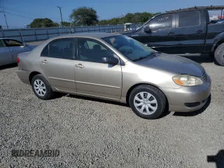 2006 Toyota Corolla CE with VIN 1NXBR32E06Z676874, listed as a Copart auction lot 61977435 with 204,445 mi miles and Salvage title. Bid and sale history available at DreamBid. Image 4.