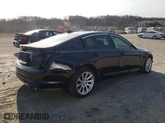 2021 Cadillac CT5 Luxury с VIN 1G6DM5RK5M0117413, выставлен на аукционе Copart как лот 48208495 с пробегом 91 442 миль миль и Списание • Salvage title. История ставок и продаж доступна на DreamBid. Изображение 3.